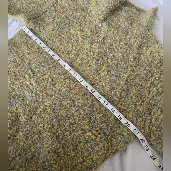 FRNCH Paris Multicolor Bouclé Mock Neck Sweater Size M - Picture 9 of 13